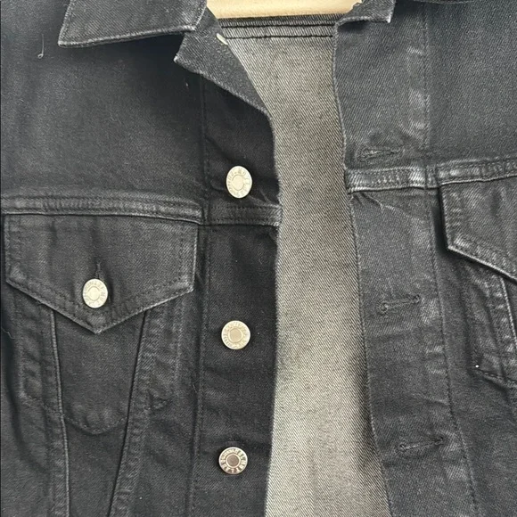 Helmut lang Black Denim Jacket - Picture 3 of 5